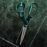 Ciseaux Fiskars<br> Vert paillettes 21 cm
