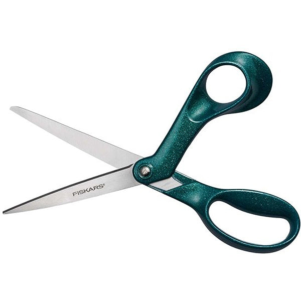 Ciseaux Fiskars<br> Vert paillettes 21 cm