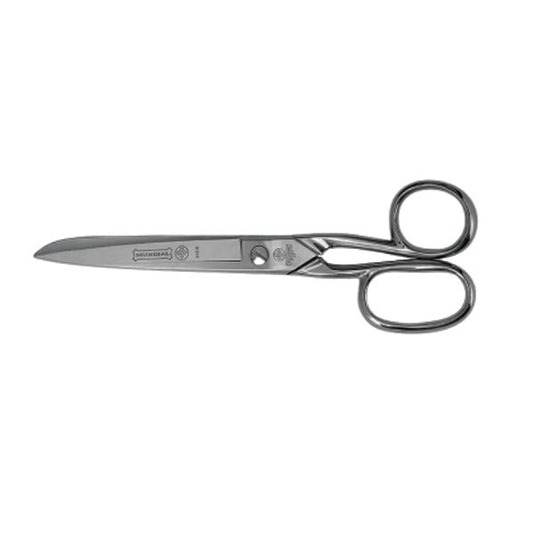 Ciseaux couturières forgés nickelés MUNDIAL<br> 15cm