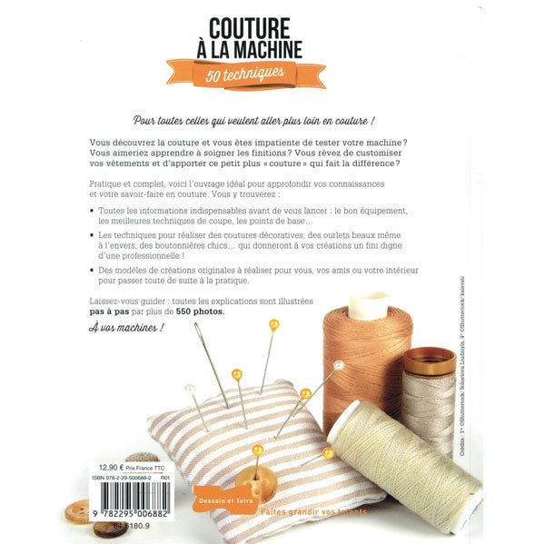 Couture à la machine - 50 techniques<br> Kate Haxell