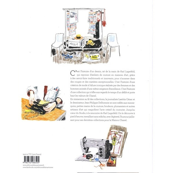 Dans les coulisses de Chanel<br> Laetitia Cenac, Jean-Philippe Delhomme