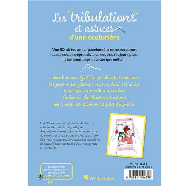 Les tribulations et astuces d'une couturière<br> Gaël Cuvier
