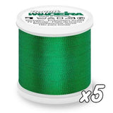 Fil à broder<br> Madeira Rayon n°40<br> 200m x5