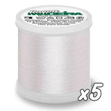 Fil à broder<br> Madeira Rayon n°40<br> 200m x5