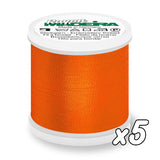 Fil à broder<br> Madeira Rayon n°40<br> 200m x5