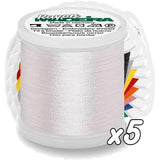 Fil à broder<br> Madeira Rayon n°40<br> 200m x5