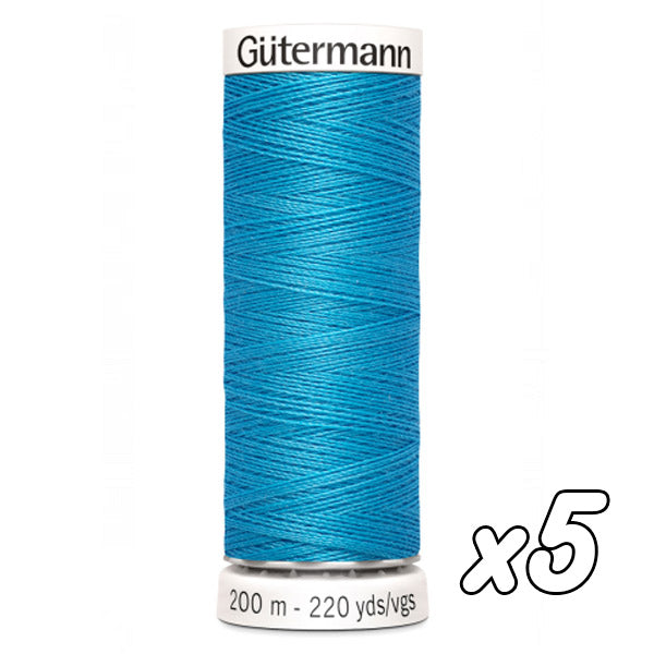 Fil à coudre<br> Gütermann Creativ n°100<br> 100m ou 200m x5