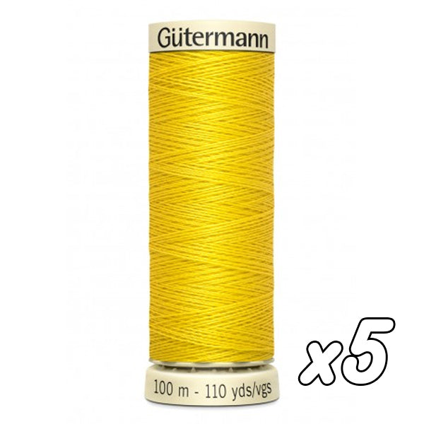 Fil à coudre<br> Gütermann Creativ n°100<br> 100m ou 200m x5