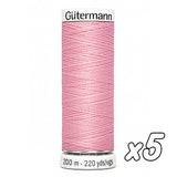 Fil à coudre<br> Gütermann Creativ n°100<br> 100m ou 200m x5