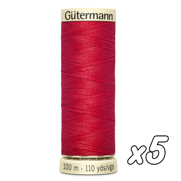 Fil à coudre<br> Gütermann Creativ n°100<br> 100m ou 200m x5