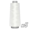 Fil pour surjeteuse<br> Gütermann Bulky-Lock n°160<br> 2000m x5