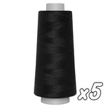Fil pour surjeteuse<br> Gütermann Bulky-Lock n°160<br> 2000m x5