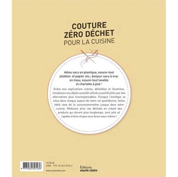 Couture zéro déchet pour la cuisine<br> Clémentine Collinet