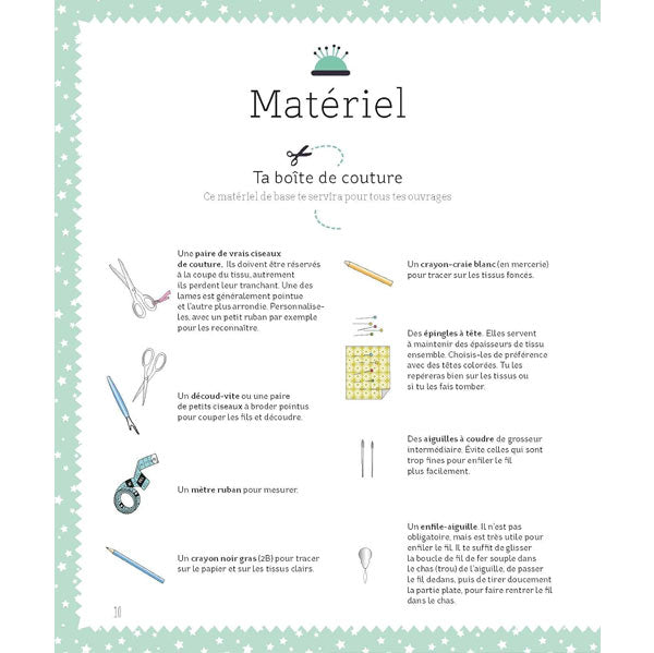 Mes premiers ateliers de couture<br> Catherine Guidicelli