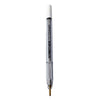 Stylo argent pour Cuir