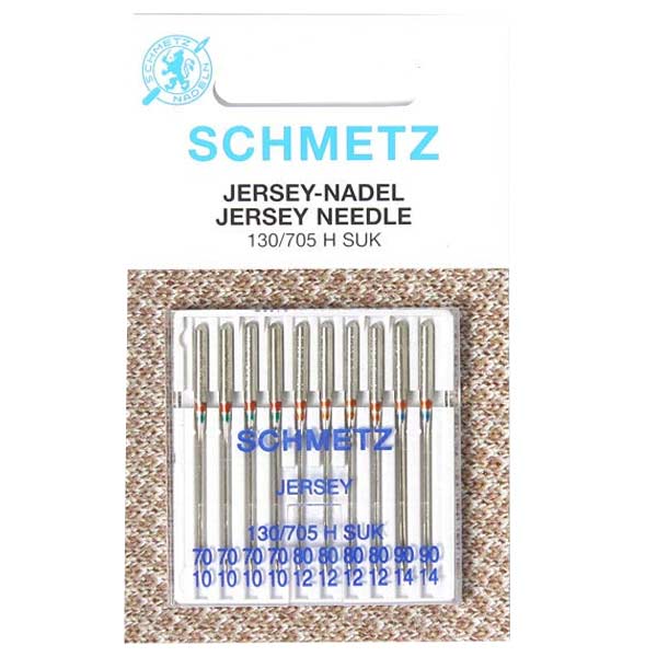 Aiguille Schmetz<br> JERSEY<br> 70 à 100