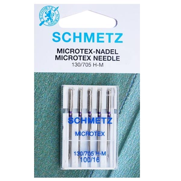 Aiguille Schmetz<br> MICROTEX<br> 60 à 110