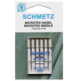 Aiguille Schmetz<br> MICROTEX<br> 60 à 110