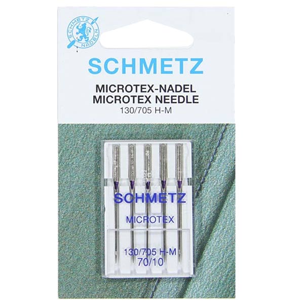 Aiguille Schmetz<br> MICROTEX<br> 60 à 110