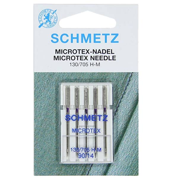 Aiguille Schmetz<br> MICROTEX<br> 60 à 110