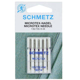 Aiguille Schmetz<br> MICROTEX<br> 60 à 110