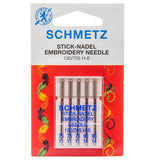 Aiguille Schmetz<br> BRODERIE<br> 75 à 90