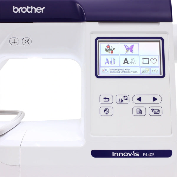 Machine à broder Brother<br> Innovis F440E - Atelier de la Machine à Coudre