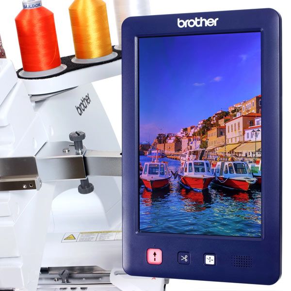 Machine à broder Brother<br> PR670E - Atelier de la Machine à Coudre