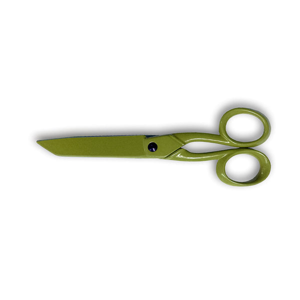 Ciseaux Tissu Couturière Époxy<br>Vert 17cm - Atelier de la Machine à Coudre