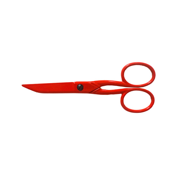Ciseaux Tissu Lingère Époxy<br>Rouge 17cm - Atelier de la Machine à Coudre