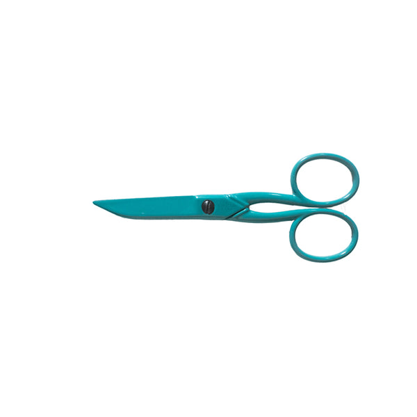 Ciseaux Tissu Lingère Époxy<br>Bleu ciel 11cm - Atelier de la Machine à Coudre