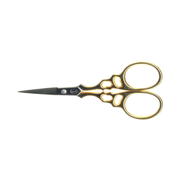 Ciseaux broderie Arabesque<br>Or 9cm - Atelier de la Machine à Coudre