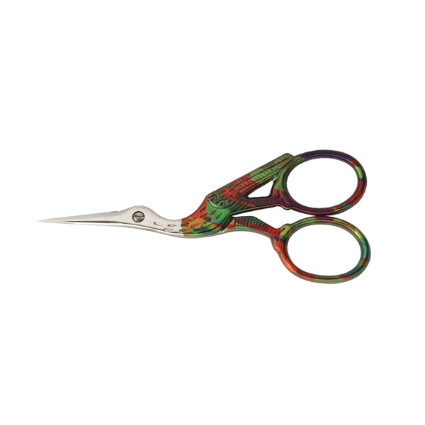 Ciseaux broderie Cigogne<br>Arlequin 9cm - Atelier de la Machine à Coudre