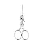 Ciseaux broderie Lièvre<br>Chrome 10cm - Atelier de la Machine à Coudre