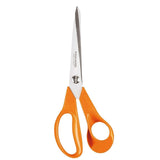Ciseaux couture Fiskars<br>Orange 21cm - Atelier de la Machine à Coudre