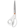 Ciseaux couture Fiskars<br>Blancs 24cm - Atelier de la Machine à Coudre