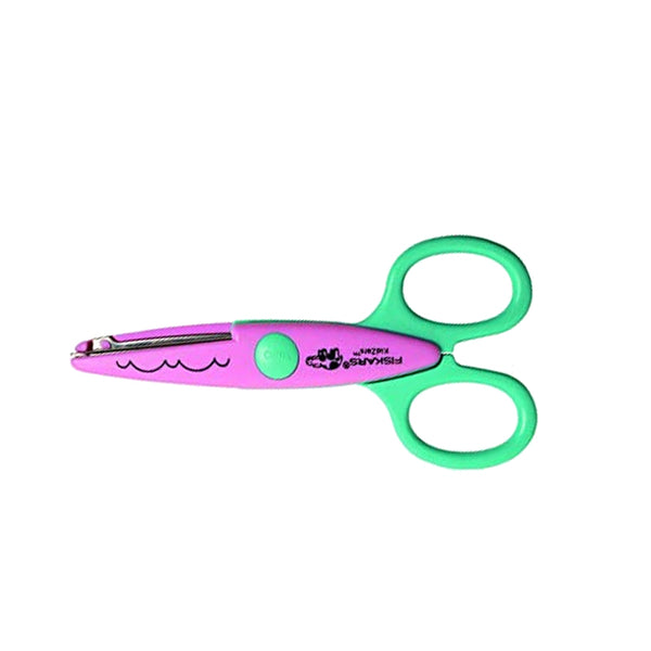 Ciseaux cranteurs Fiskars<br>Hippopotame 13cm - Atelier de la Machine à Coudre