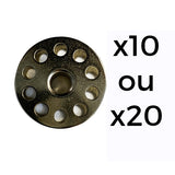 Lot de Canettes industrielles<br> JUKI Double entraînement
