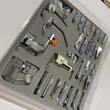 Kit pied de biche 32 pièces<br> Juki