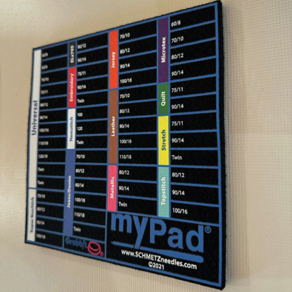 Tapis organiseur pour aiguilles Schmetz