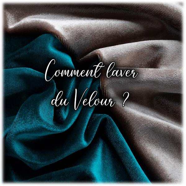 Comment Laver du Velour ?