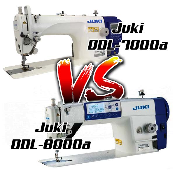 Juki DDL-7000a vs Juki DDL-8000a