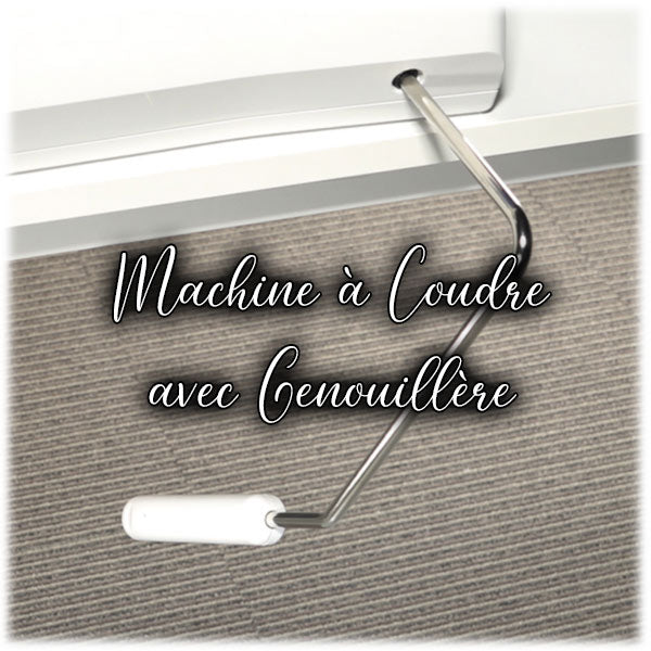 Machine à Coudre avec Genouillère