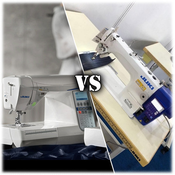 Machine à coudre industrielle ou familiale ?