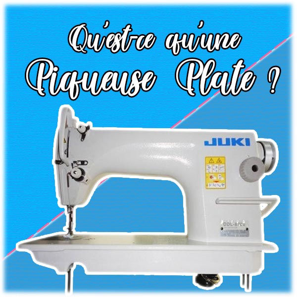 Qu'est ce qu'une piqueuse plate ?