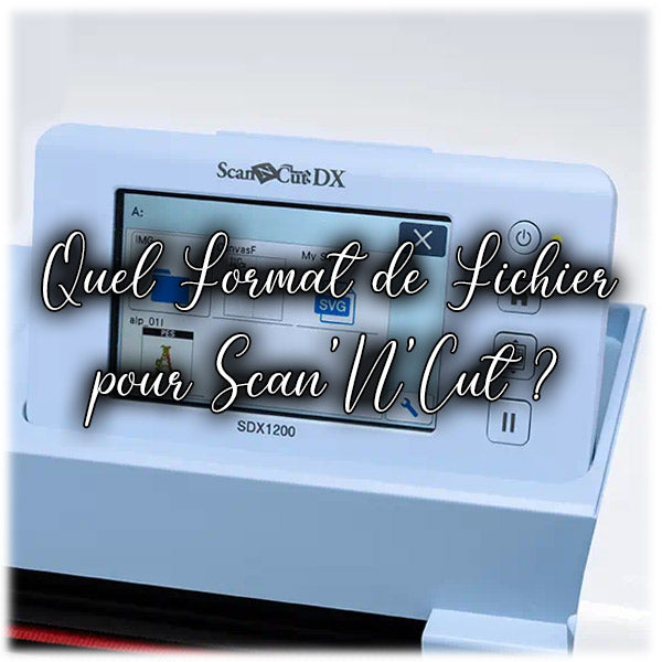 Quel format de fichier pour ScanNcut ?
