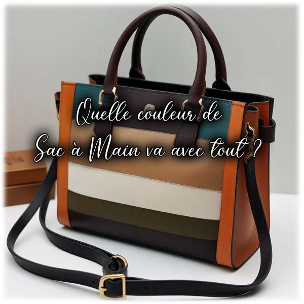 Quelle couleur de Sac à Main va avec tout ?