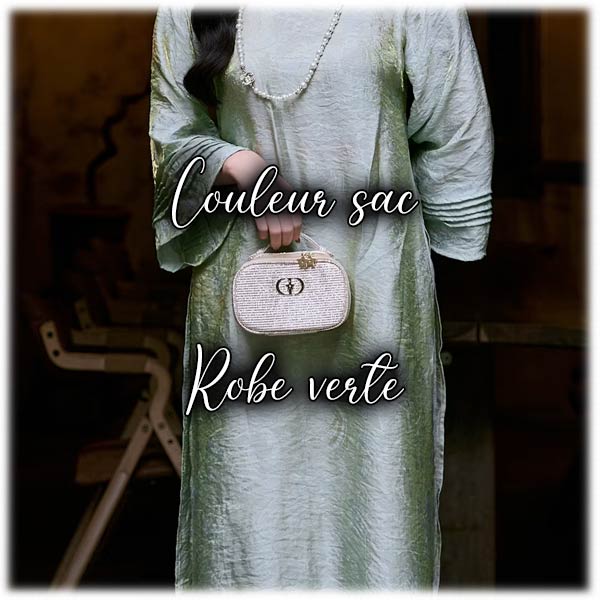 Quelle couleur de sac avec une Robe Verte ?