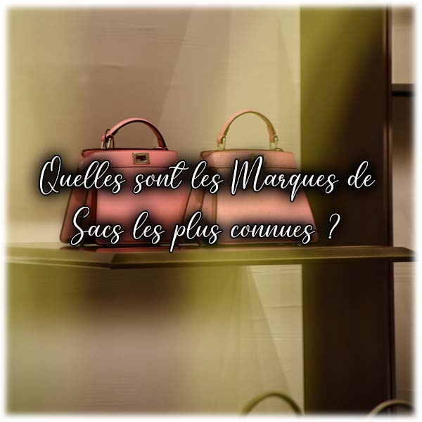 Quelles sont les Marques de Sacs les plus connues ?
