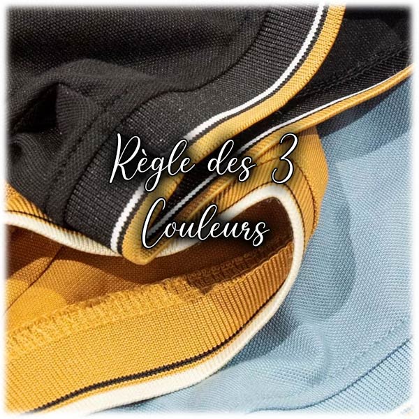 Règle des 3 couleurs vêtements ?